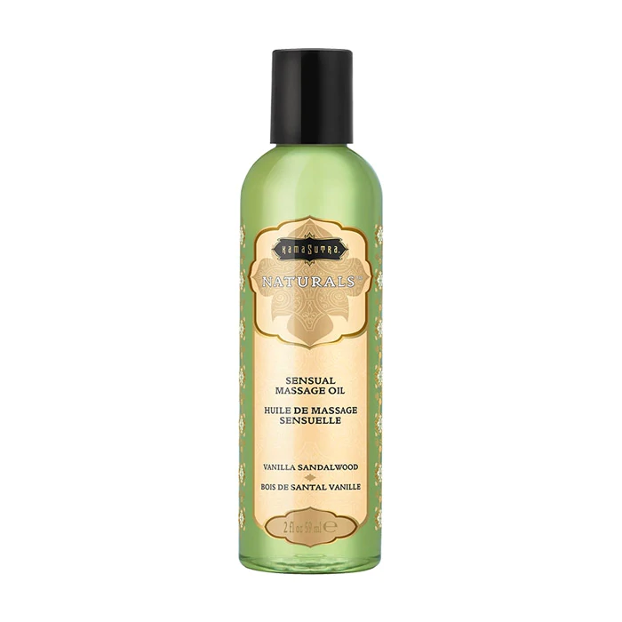 Kama Sutra Naturals Massage Oil Vanilla Sandalwood (2oz)