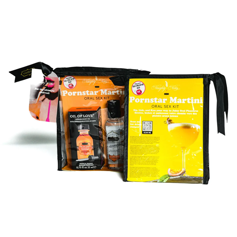 Kama Sutra Porn Star Martini Oral Sex Cocktail Kit - 2oz Divine Nectar / .75oz Oil of Love