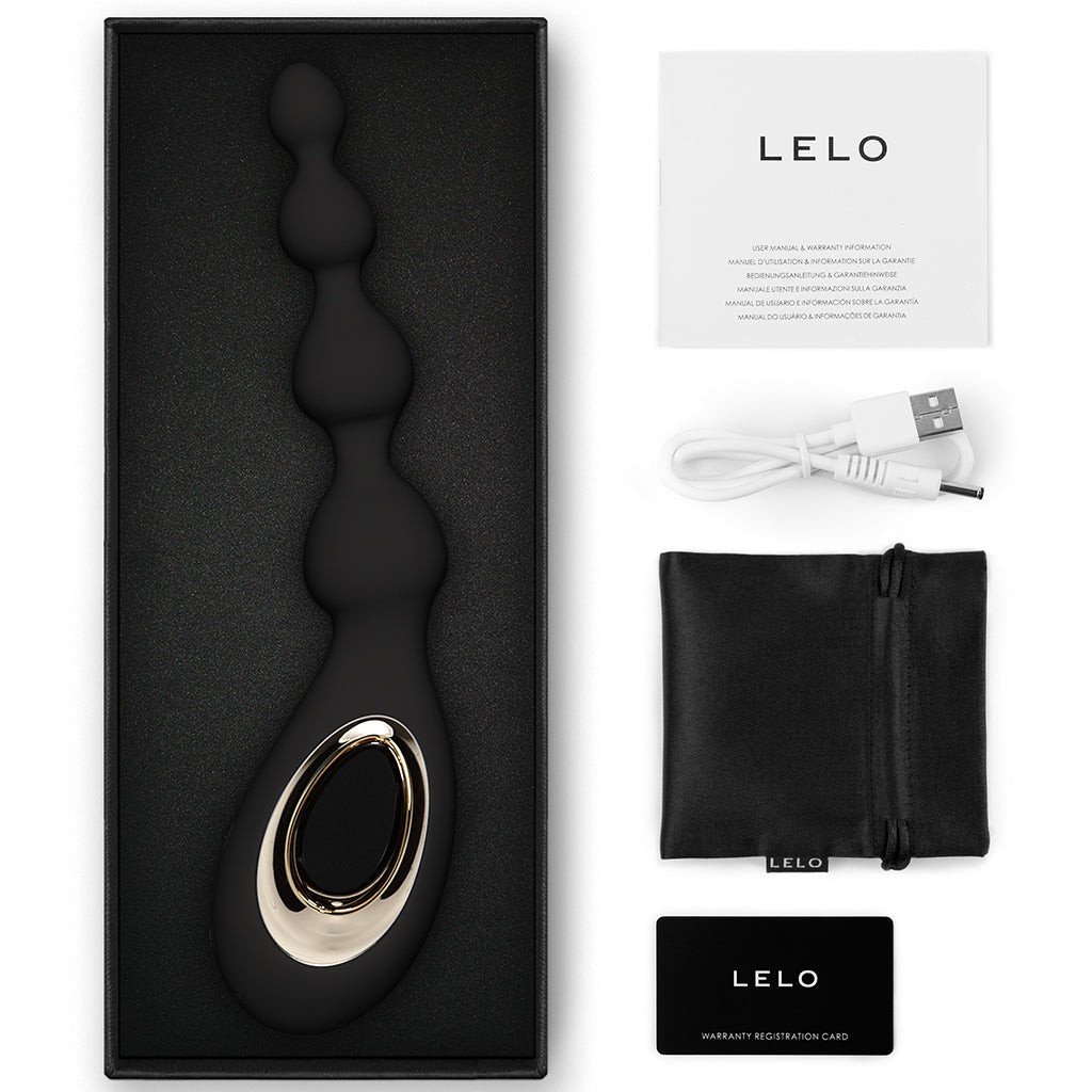 Lelo Soraya Beads Anal Massager Black