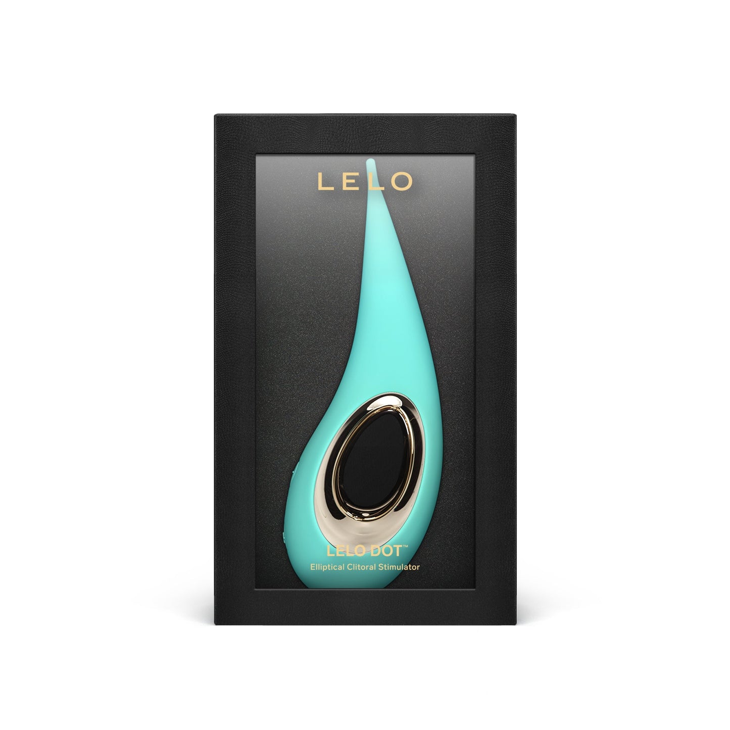 Lelo Dot Elliptical Clitoral Stimulator - Aqua