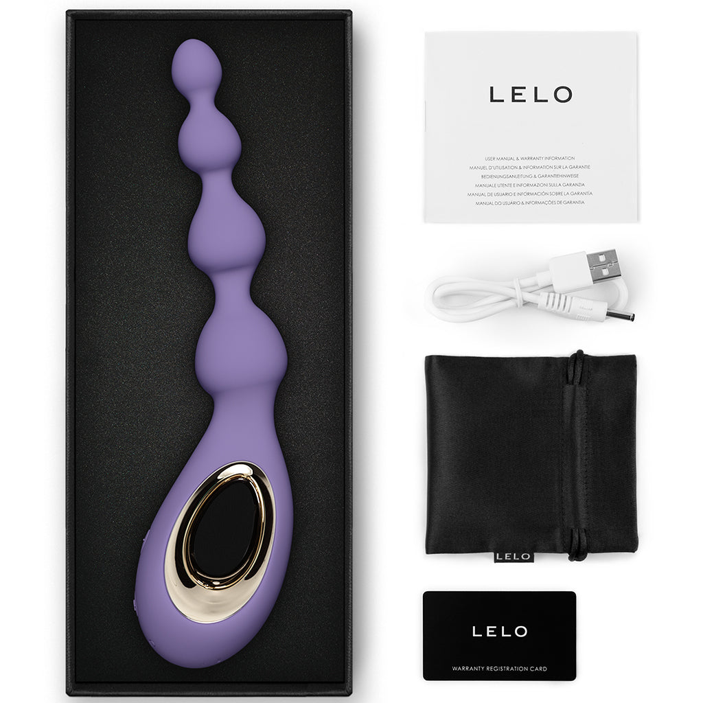 Lelo Soraya Beads Anal Massager Violet