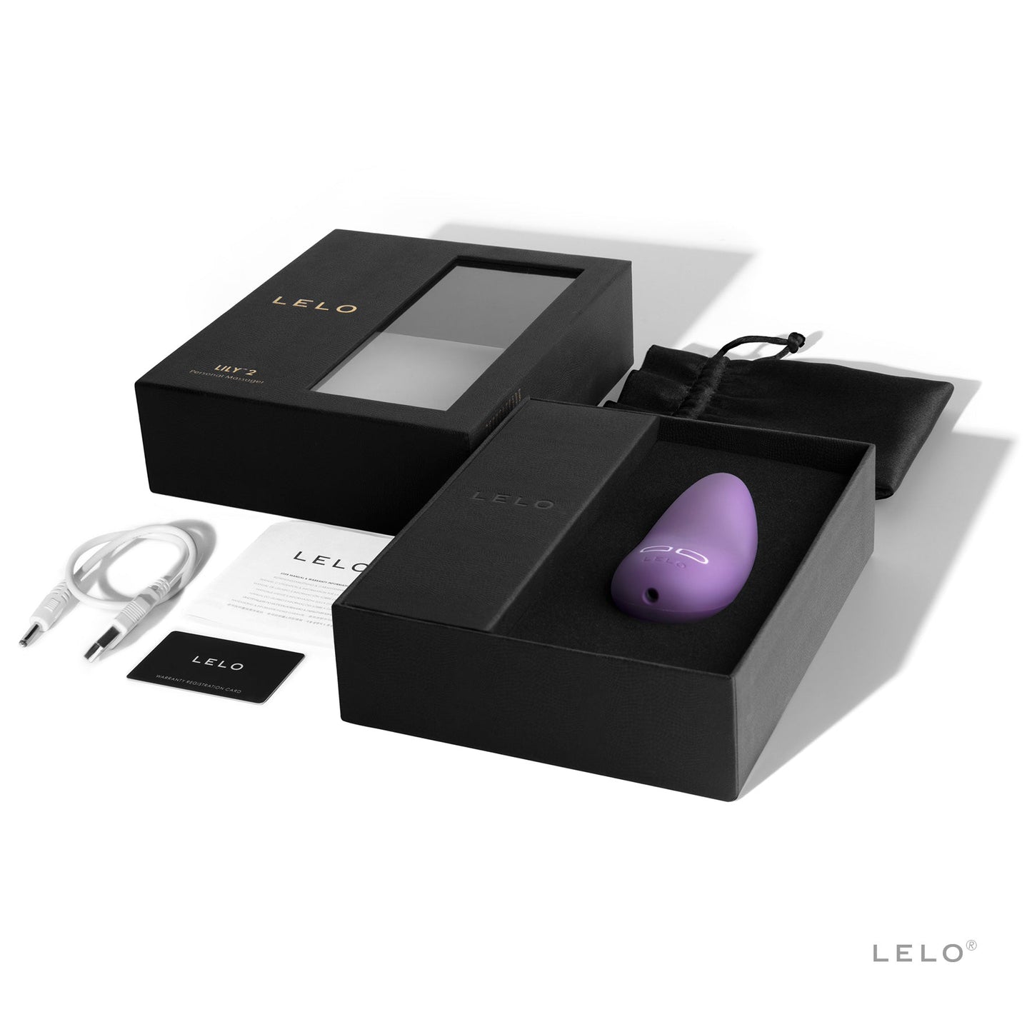 Lelo Lily 2 Scented Vibrator- Lavender (Lavender & Manuka Honey)