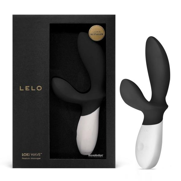 Lelo Loki Wave Prostate Massager Obsidian Black