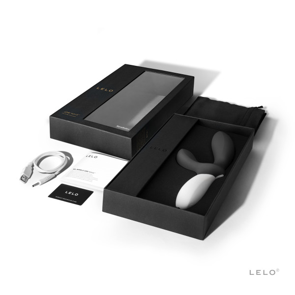 Lelo Loki Wave Prostate Massager Obsidian Black