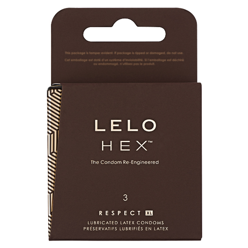 Lelo Hex Respect XL Condoms 3 Pack