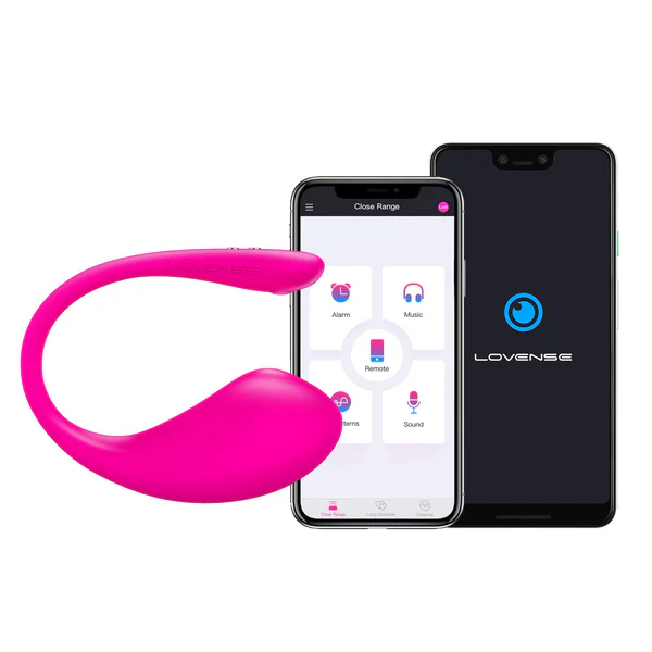 Lovense Lush 3 Bluetooth Remote Control Couples Vibrator - PINK
