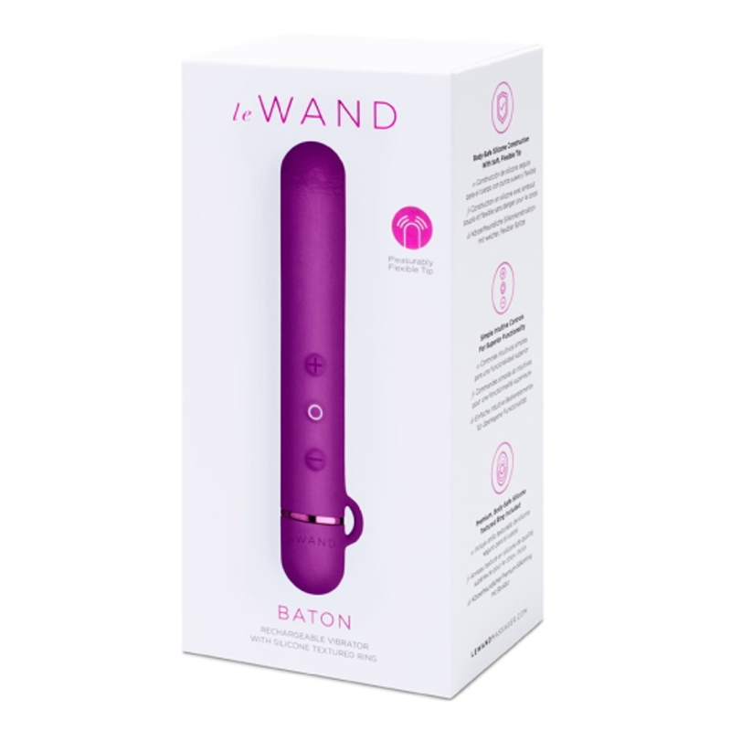 Le Wand - Grand Bullet Vibrator - Dark Cherry