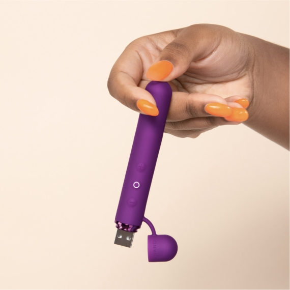 Le Wand - Grand Bullet Vibrator - Dark Cherry