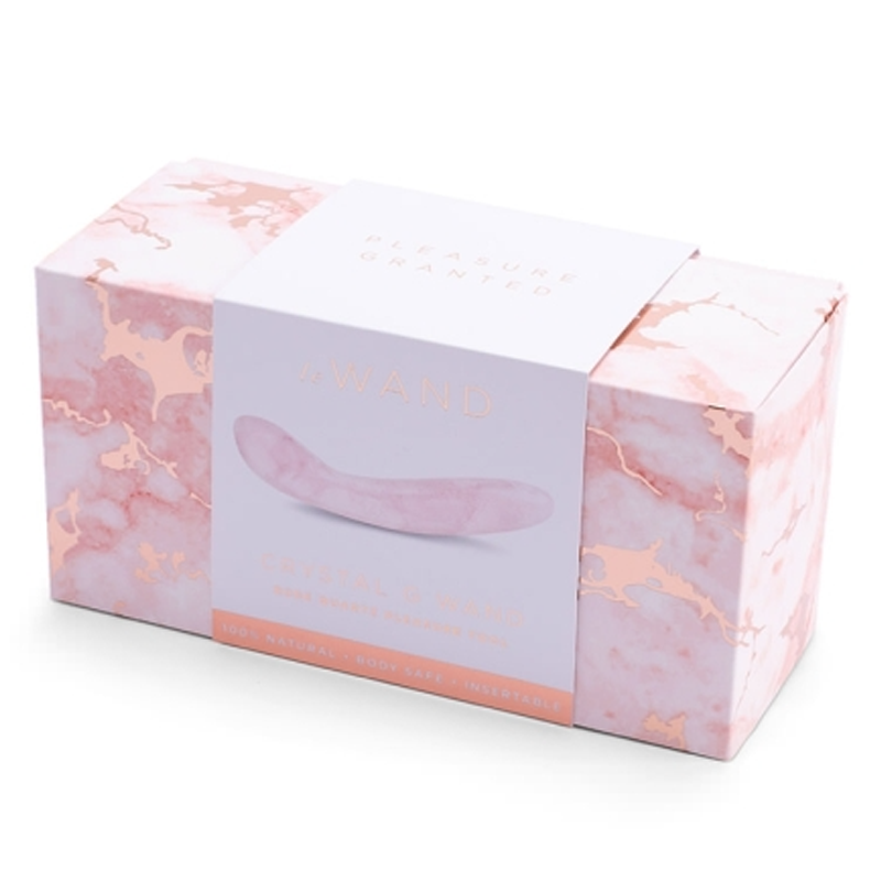 Le WAND Crystal G Wand - Rose Quartz