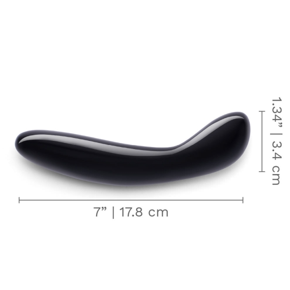 Le Wand Crystal G Wand - Black Obsidian