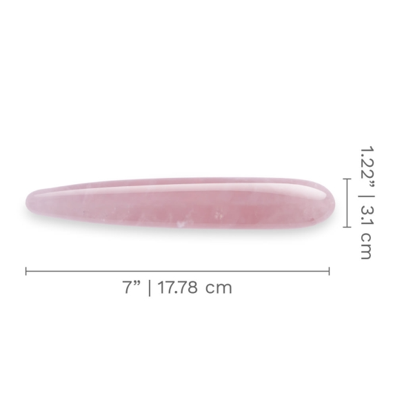 Le Wand Crystal Slim Wand - Rose Quartz