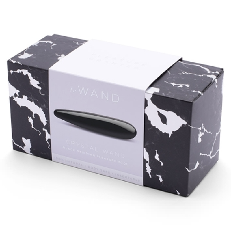 Le Wand Crystal Wand - Black Obsidian