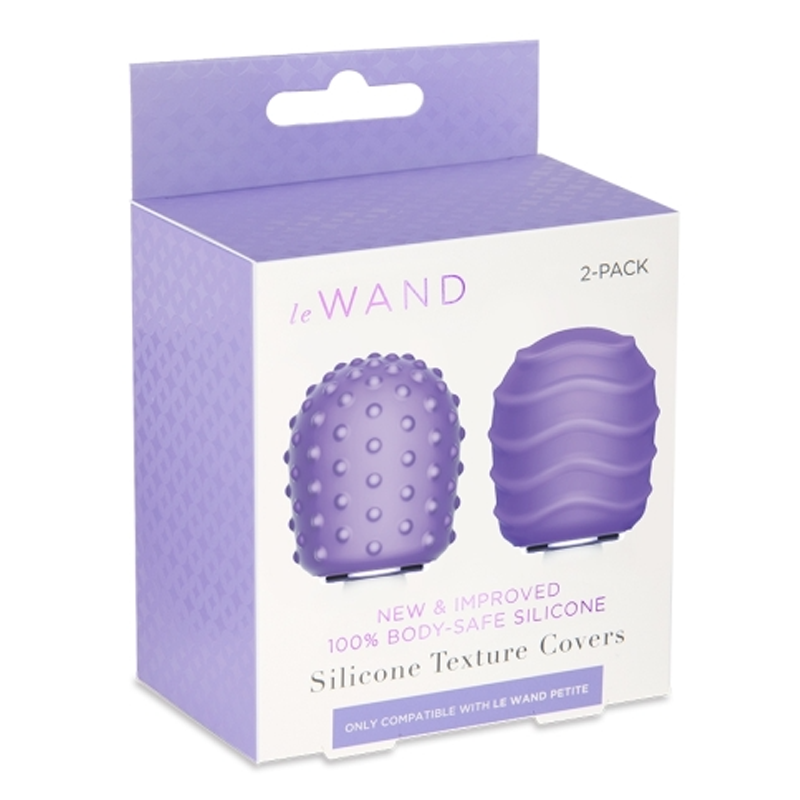 Le Wand Silicone Texture Covers (2-Pack)