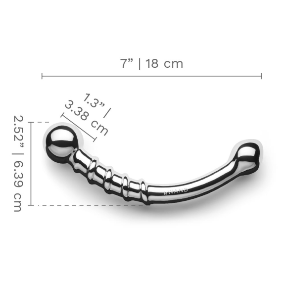 Le Wand Bow Stainless Steel Dildo