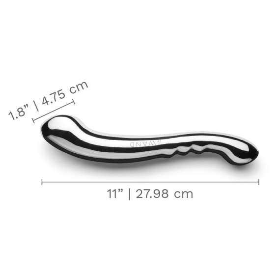 Le Wand Contour Stainless Steel Dildo