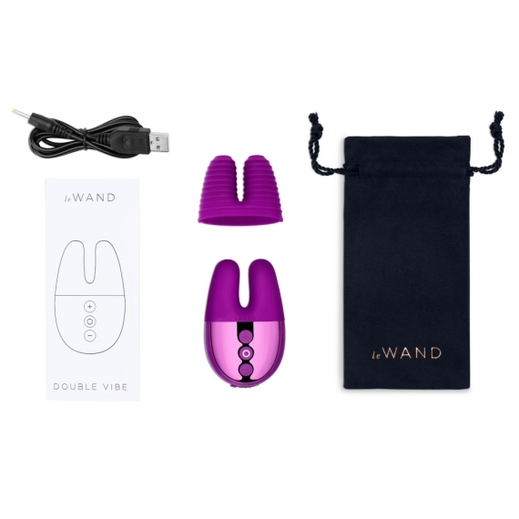 Le Wand Double Vibe - Dark Cherry
