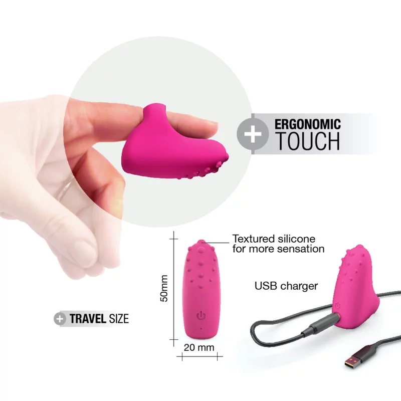 Dorcel Magic Finger Rechargeable Vibrator - PINK