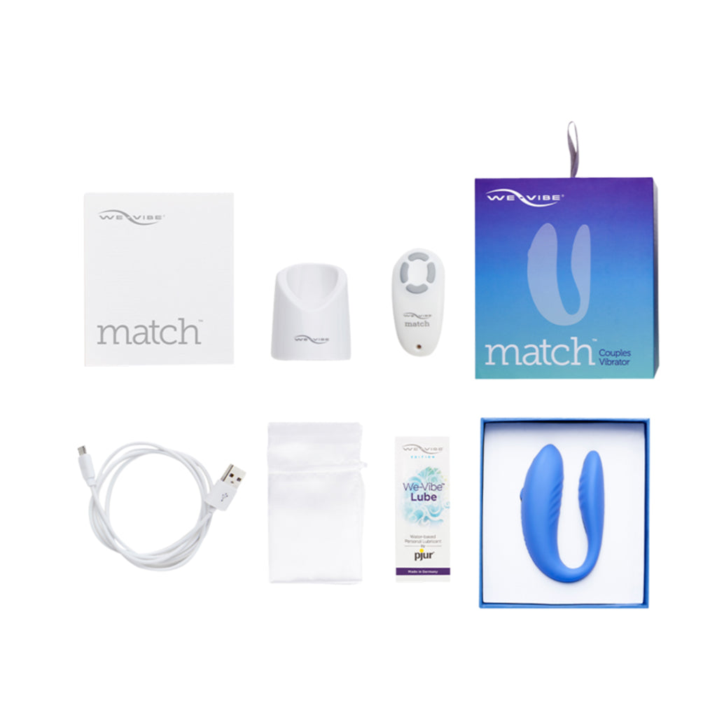 We-Vibe Match Couples Vibrator - Periwinkle