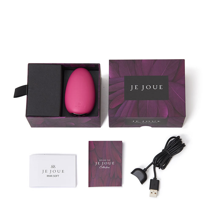 Je Joue Mimi Soft Silicone Vibrator Slate Grey