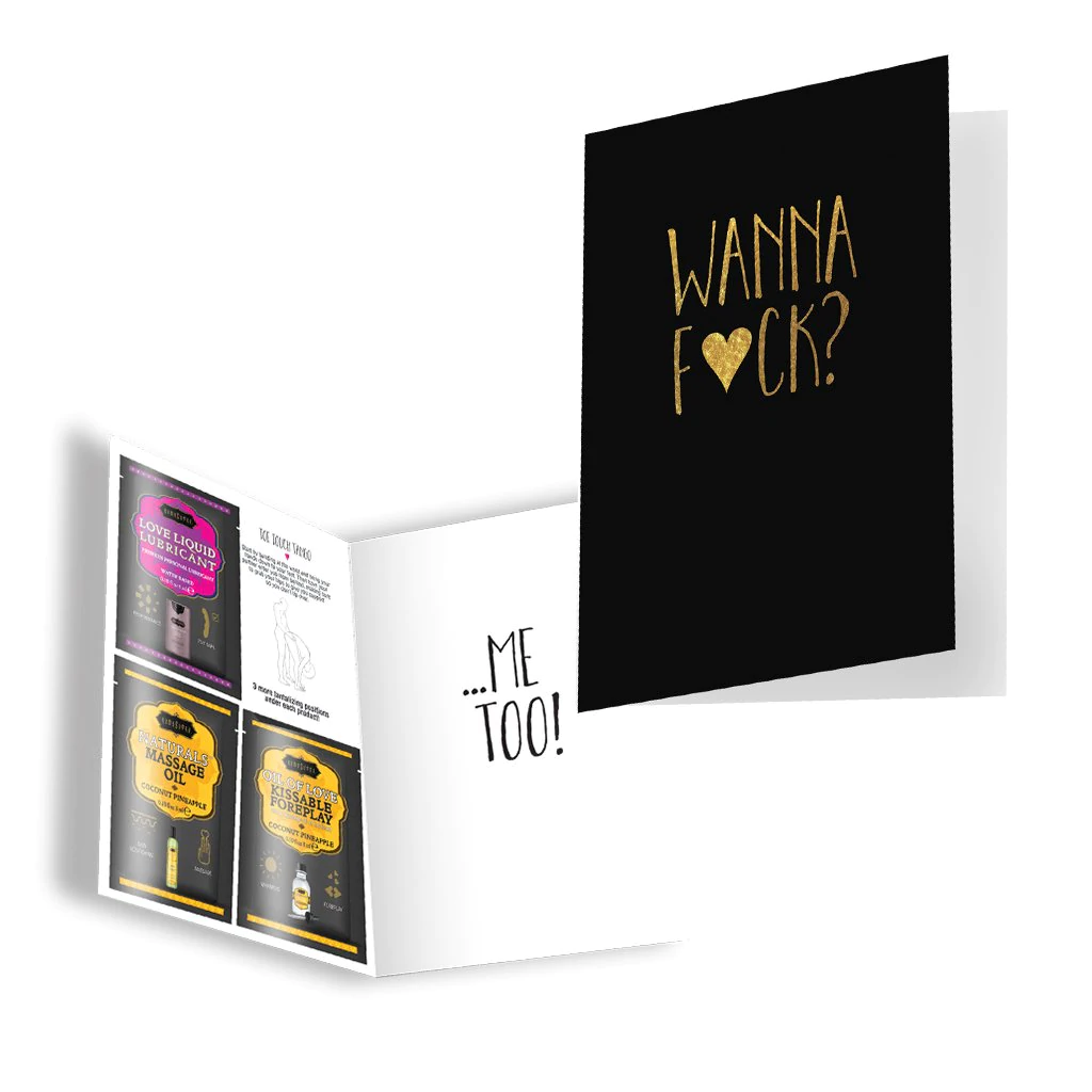 KAMA SUTRA Naughty Notes Wanna F*ck?...Me Too!