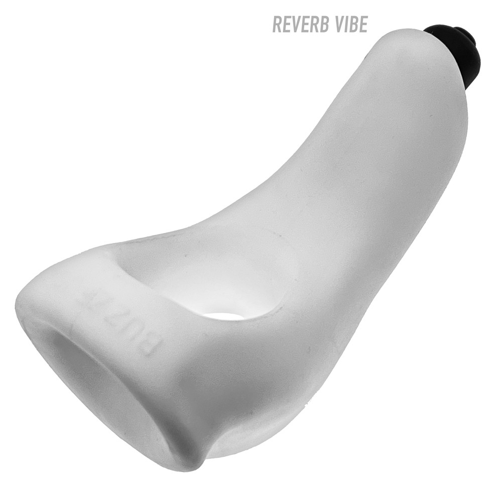 BUZZFUCK sling with taint vibe - WHITE ICE