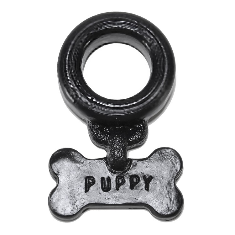 Oxballs Puppy Silicone Cockring BLACK