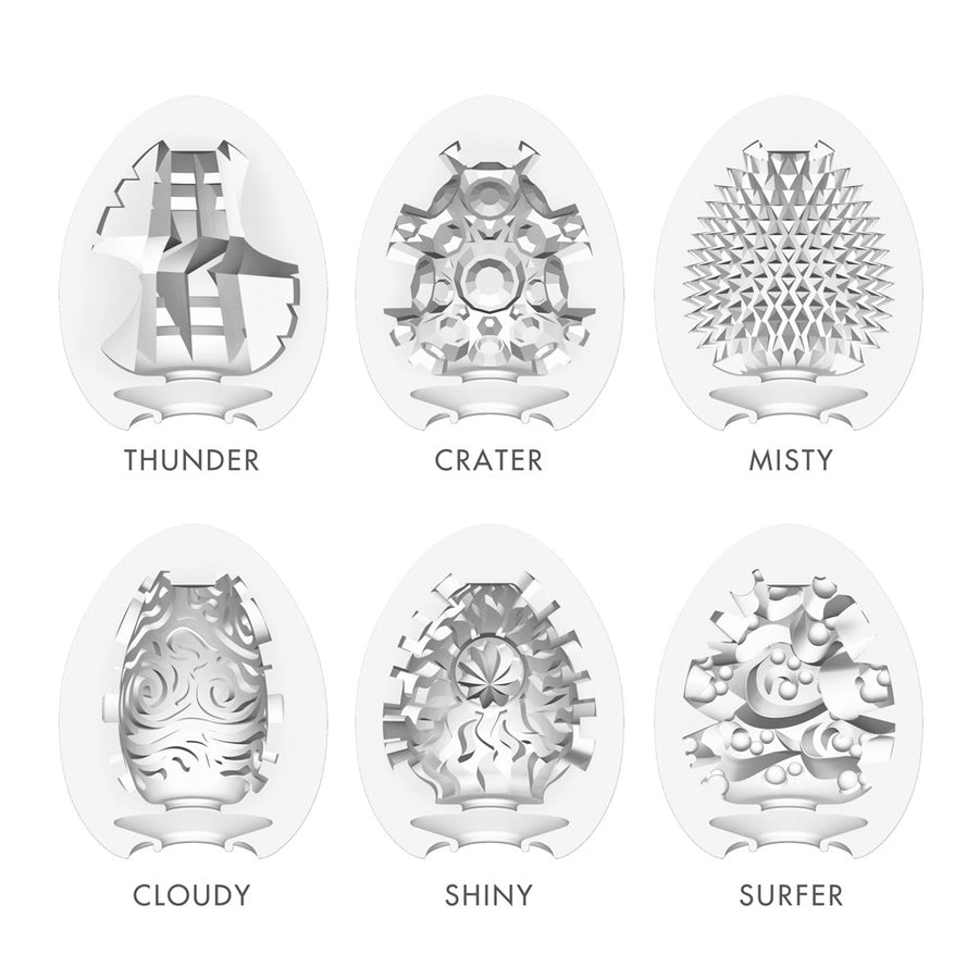 Tenga Hard Boiled Egg Masturbator 6 Pack