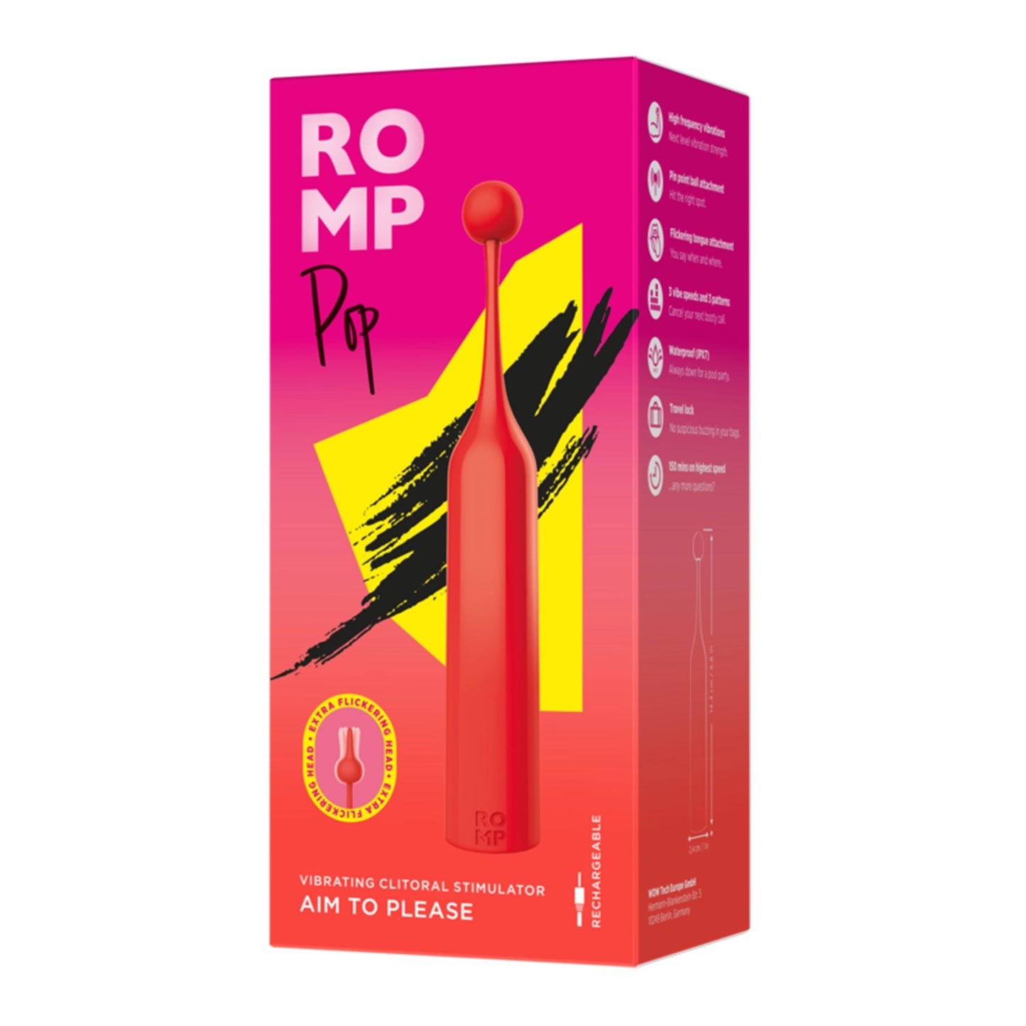 Romp Pop Clitoral Vibrator