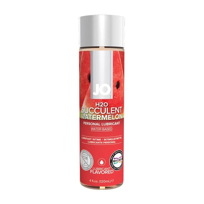 System JO H2O Succulent Watermelon Flavored Lubricant 4oz