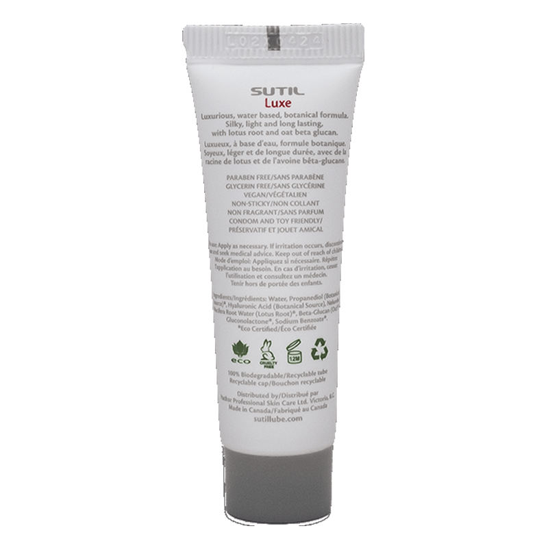 SUTIL Luxe Water-Based Lubricant 10ml