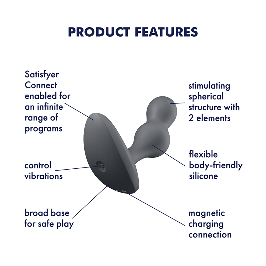 Satisfyer Deep Diver Connect App - Grey