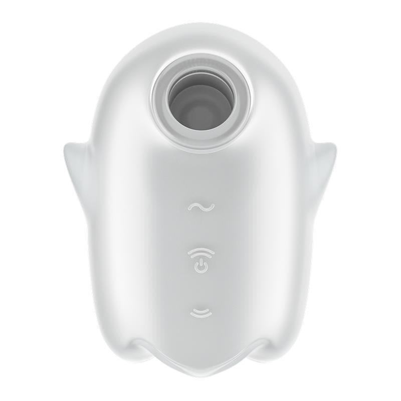 Satisfyer Glowing Ghost Air Pulse Vibrator - White