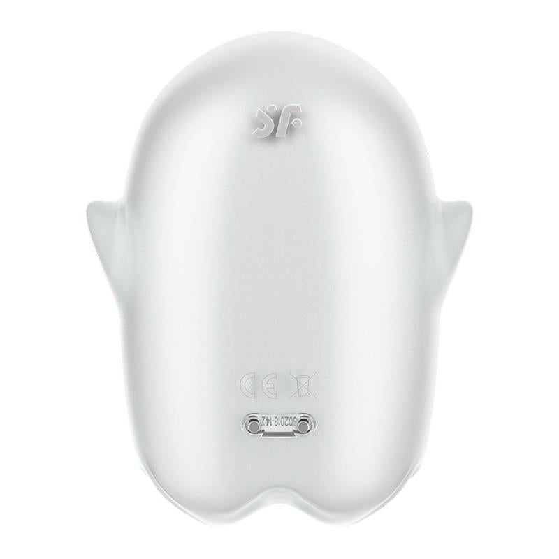 Satisfyer Glowing Ghost Air Pulse Vibrator - White