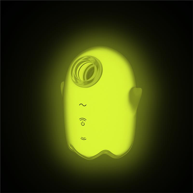 Satisfyer Glowing Ghost Air Pulse Vibrator - Yellow