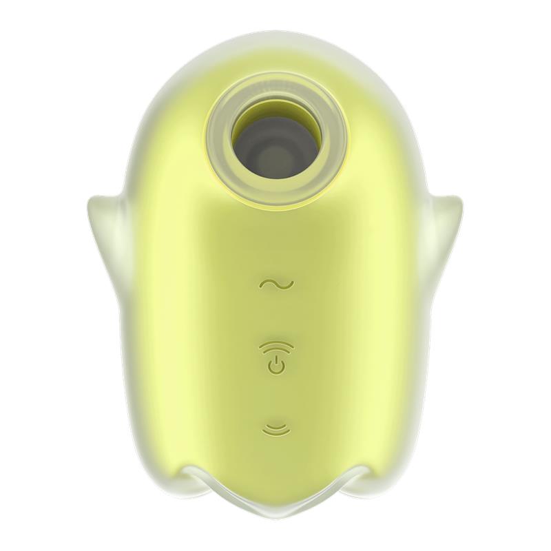 Satisfyer Glowing Ghost Air Pulse Vibrator - Yellow