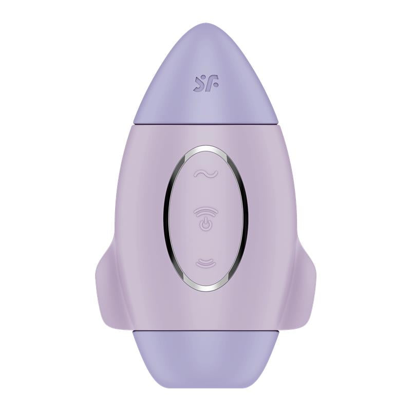 Satisfyer Mission Control Air Pulse Vibrator- Violet