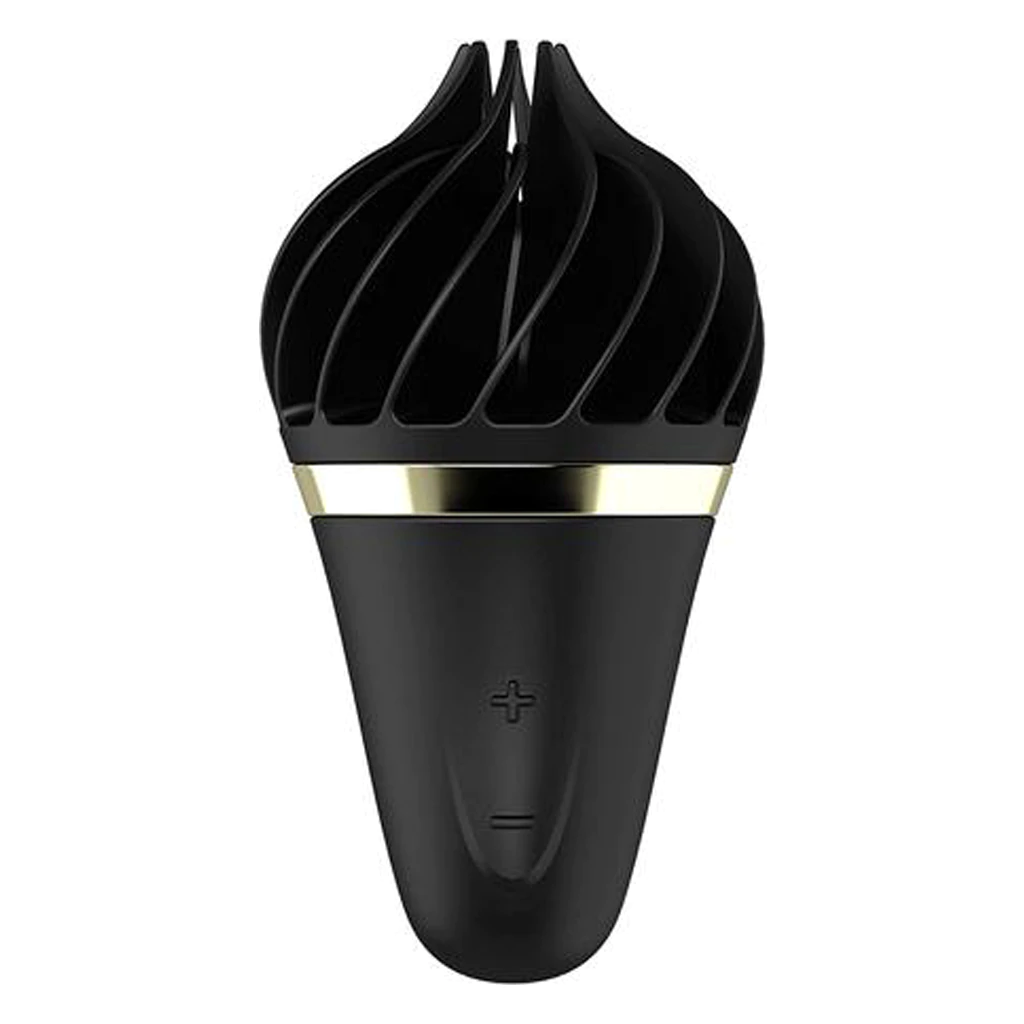 Satisfyer Sweet Treat Spinnator Black - Black/Gold