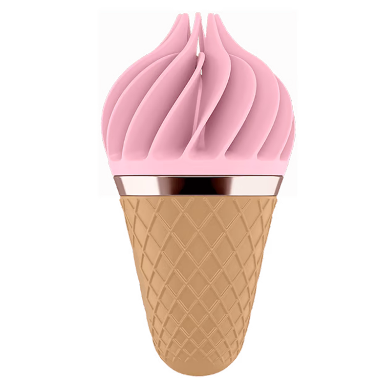 Satisfyer Sweet Treat Spinnator Pink - Pink/Brown