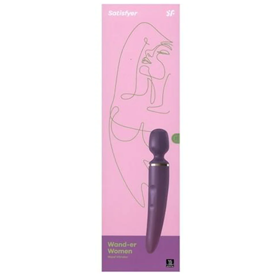 Satisfyer Wand-er Woman Purple/Gold