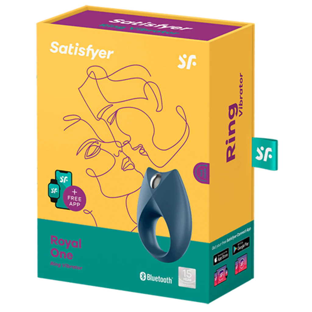Satisfyer Royal One Cock Ring - Blue