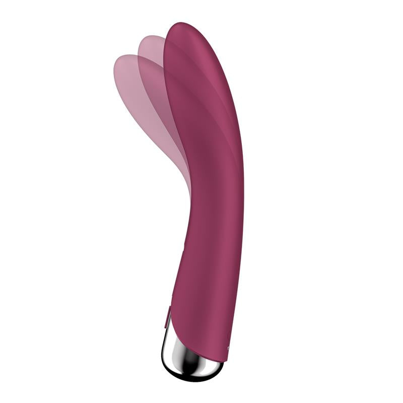 Satisfyer Spinning Vibe 1 Rotating G-spot Vibrator - Red