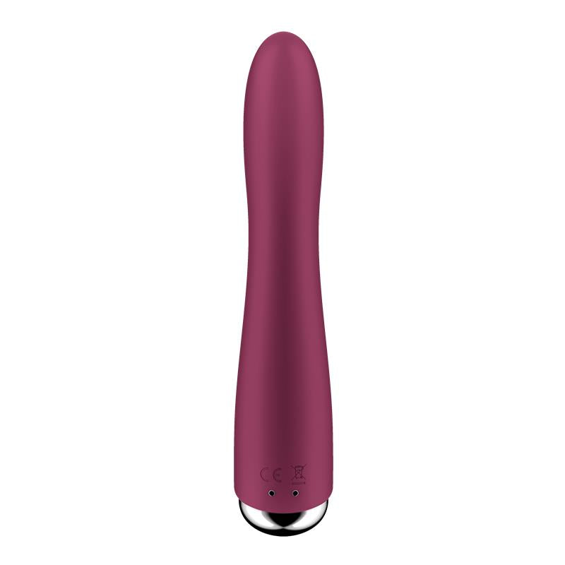 Satisfyer Spinning Vibe 1 Rotating G-spot Vibrator - Red
