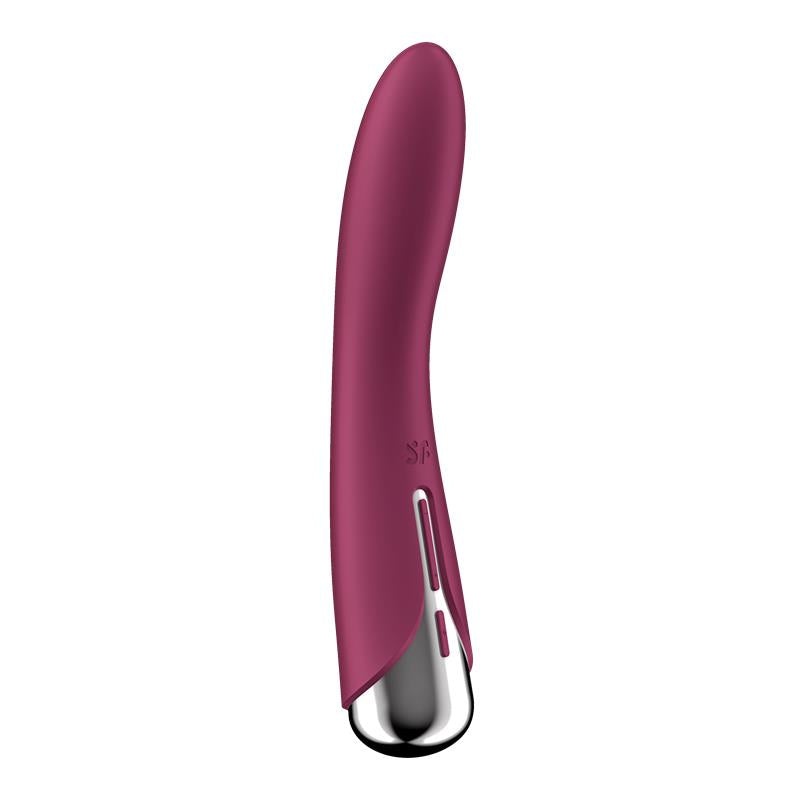 Satisfyer Spinning Vibe 1 Rotating G-spot Vibrator - Red