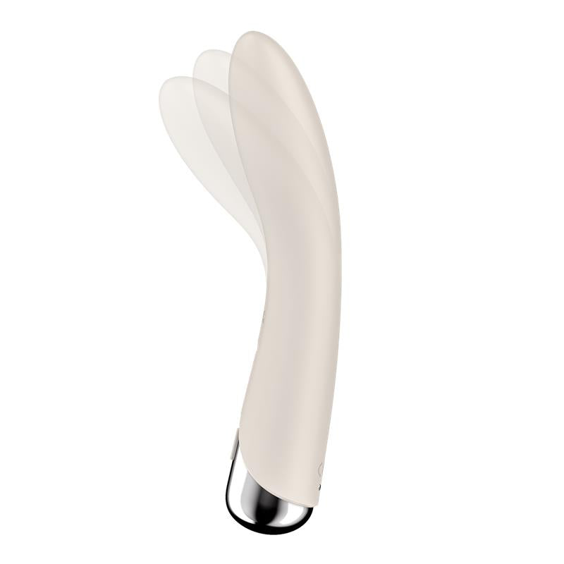 Satisfyer Spinning Vibe 1 Rotating G-spot Vibrator - Beige