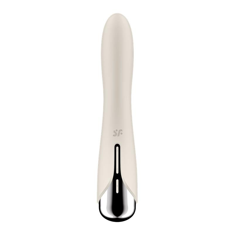 Satisfyer Spinning Vibe 1 Rotating G-spot Vibrator - Beige