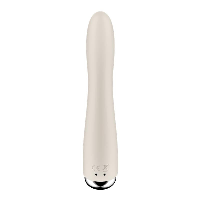 Satisfyer Spinning Vibe 1 Rotating G-spot Vibrator - Beige