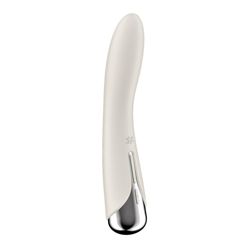 Satisfyer Spinning Vibe 1 Rotating G-spot Vibrator - Beige