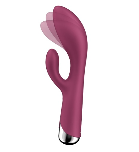Satisfyer Spinning Rabbit 1 Rotating Vibrator - Red