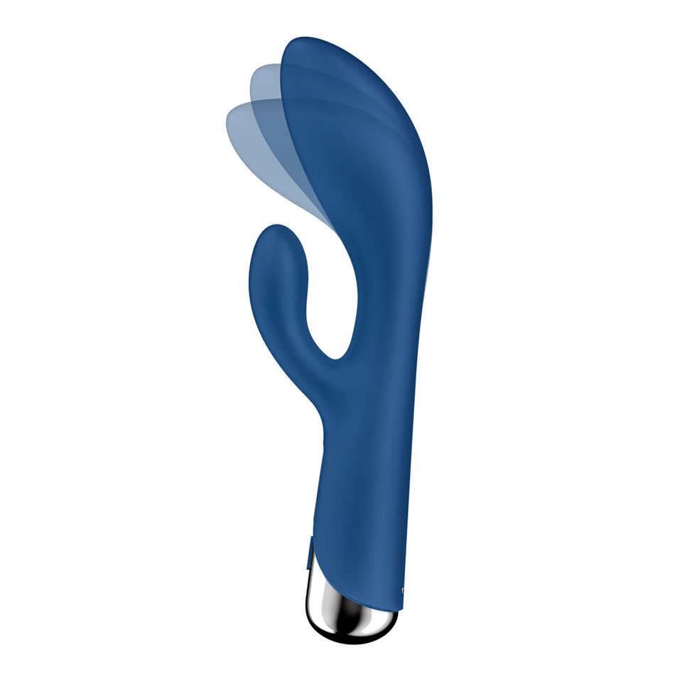 Satisfyer Spinning Rabbit 1 Rotating Vibrator - Blue