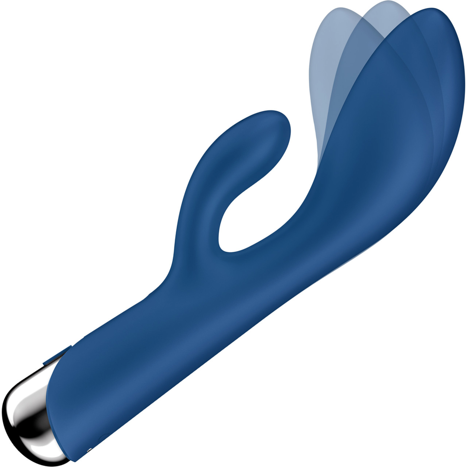 Satisfyer Spinning Rabbit 1 Rotating Vibrator - Blue
